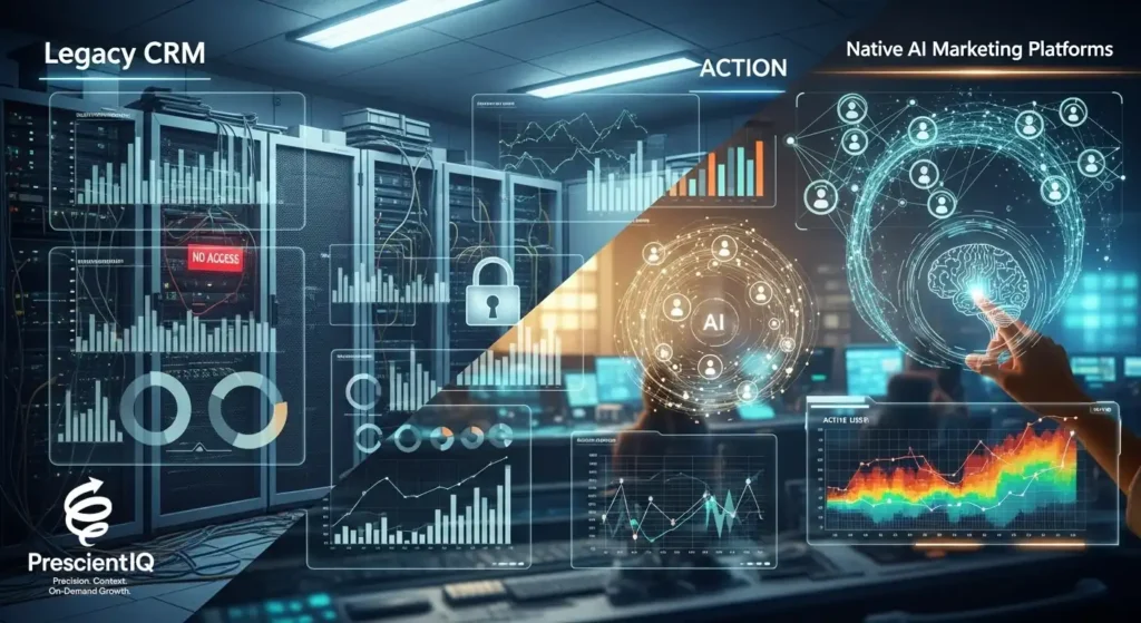 Legacy CRM Native AI Marketing Platforms