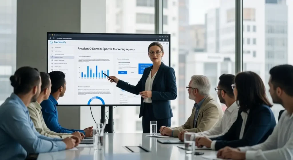 Domain-Specific Marketing Agents fintech