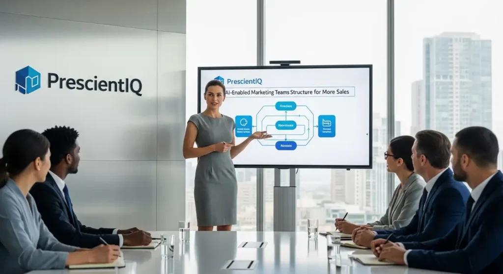 prescientIQ.ai enabled marketing structure
